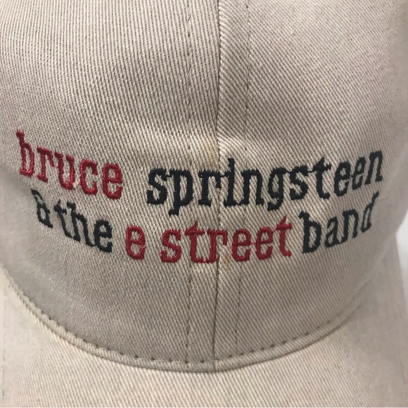 BRUCE SPRINGSTEEN & THE E STREET BAND 1999 TOUR HAT SNAPBACK CAP VINTAGE OG ROCK - Picture 2 of 8
